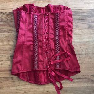 Red corset